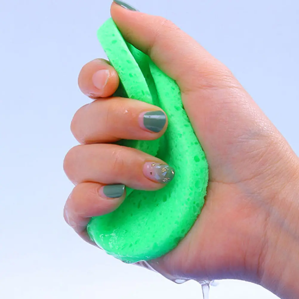 50Pcs Facial Sponges Makeup Sponge Multi-Function Face Cleaner Exfoliating Sponge Daily Face Wash Portable Scrubber