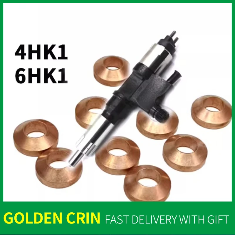 

For Isuzu Komatsu Denso Excavator Injector Nozzle Copper Cone Gasket Repair Kits