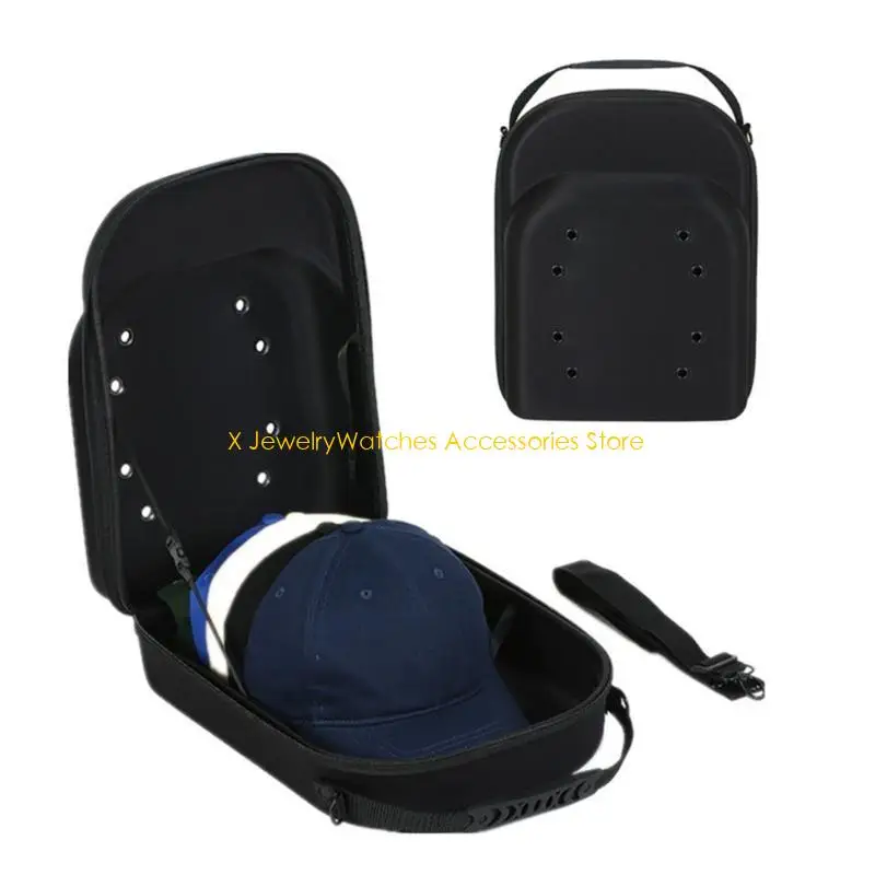 31KD Hat Bag for Baseball Duckbill Portable Hat Storage Box Conveniently
