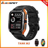 Original KOSPET TANK M2 Ultra Military Smart Watch Men Women Fitness Watches AI Voice 70 Sport Modes IP69K Waterproof Smartwatch