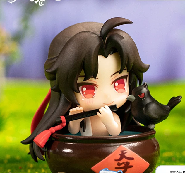 

MDZS Q Version Doll Toy Handmade Wei Wuxian Lan Wangji Jiangcheng Figure Doll Ornaments Wei Wuxian Collection Birthday Gift