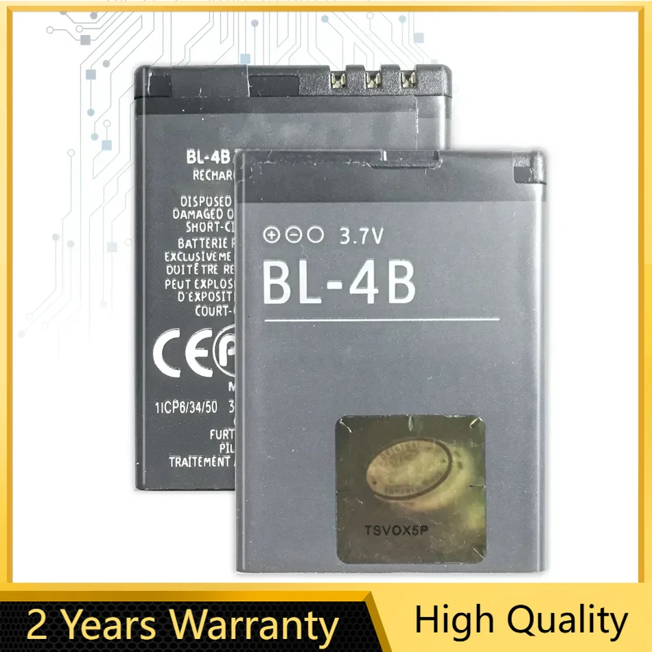 Battery BL 4B/4C/4D BL-4U BL-5B BL-5C BL-5CA BL-5CT BL-5J BLB-2 BP-4L For Nokia E63 6510 X6 C5 1110 N91 N80 E75 E7 N76 1265 1600