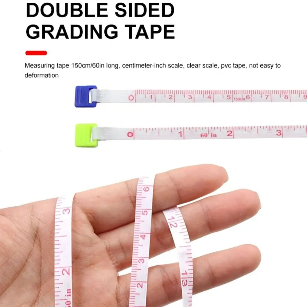 DIY 150cm Measure Keychain Tape Measure Keyring Delicate Retractable Ruler Gift Ruler Measuring Tools Home