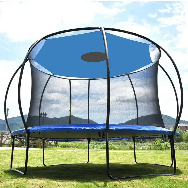 Trampoline Top Canopy Anti-UV Trampoline Sunshade Summer Outdoor Children\'s Trampoline Rainproof Top Cloth Sunshade Accessories