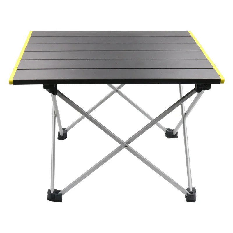 

Foldable Outdoor Dinner Desk High Strength Aluminum Alloy For Garden Party Picnic BBQ Ultralight Portable Folding Camping Table