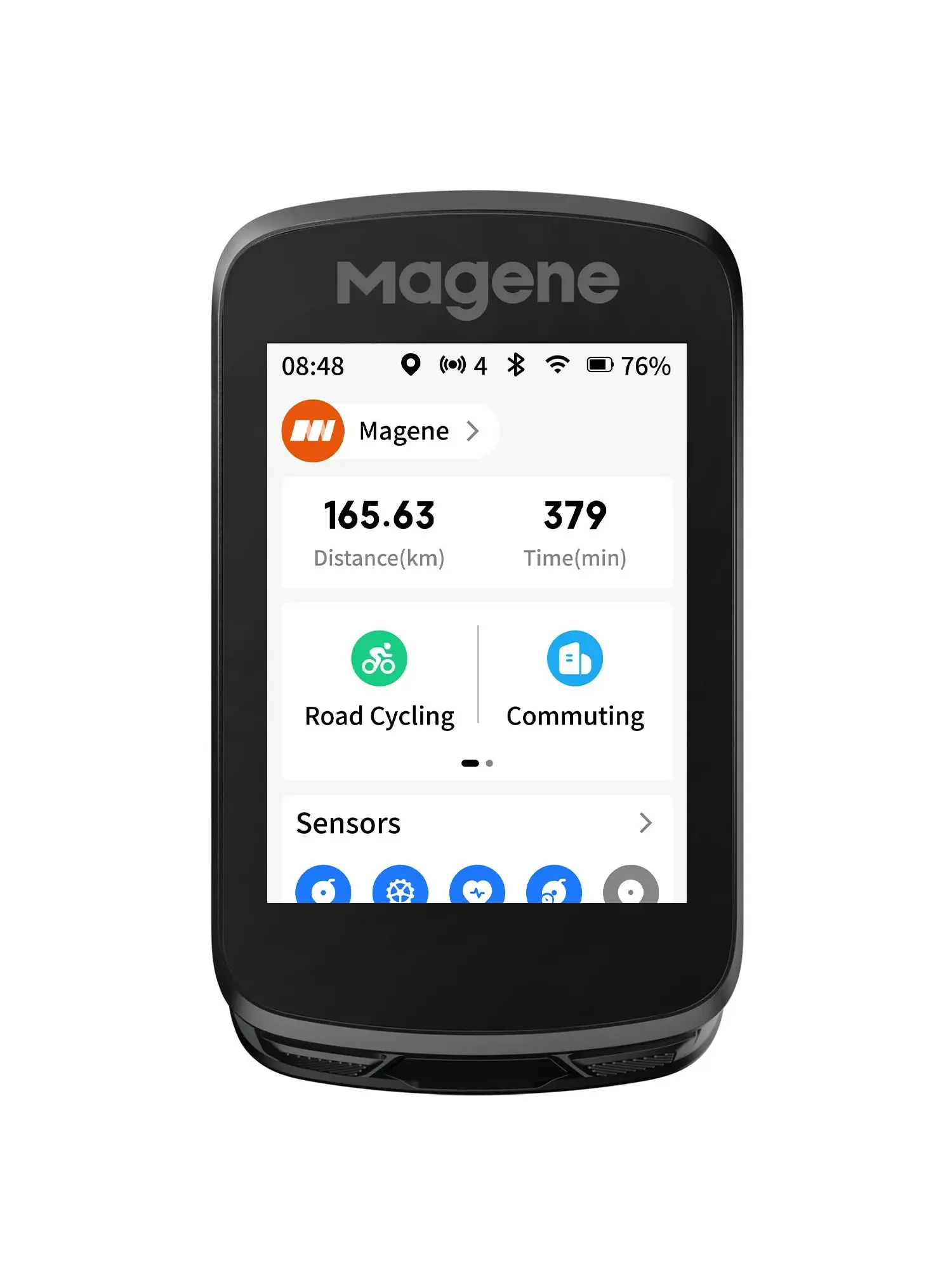 Magene C606V2 Touchscreen GPS Fietscomputer WiFi Snelheidsmeter Fietsen Klim Stopwatch Kilometerteller Bluetooth Ant Navigatie - afbeelding 2