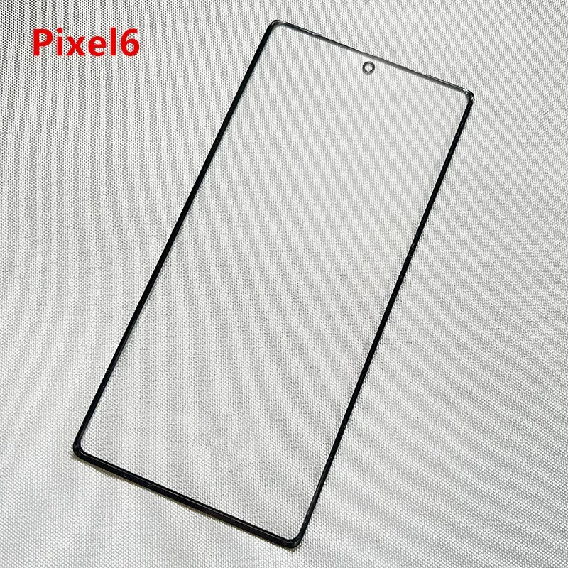 Outer Screen +OCA For Google Pixel 7 6 6A 5 4A 5G 4 XL 3A 3 Front Touch Panel LCD Display Out Glass Cover Repair Replace Parts