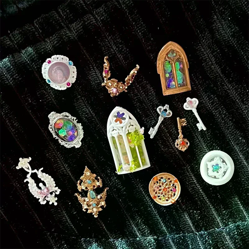 Mini cadre Photo en forme de Silicone, moule à ongles, estampage des ongles, bricolage, conception de Salon de manucure, outil d'art de manucure stéréoscopique