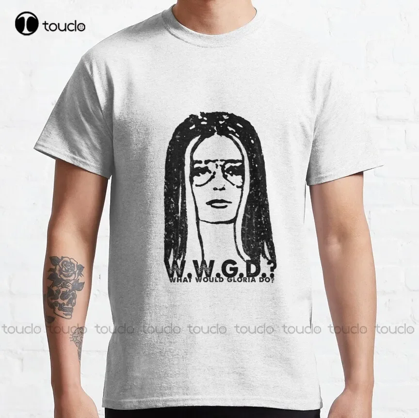 W.W.G.D.? : ¿Qué haría Gloria? Camiseta clásica feminista, Gloria, Power, feminista, camisa hawaiana para mujer Xs-5Xl regalo personalizado nuevo