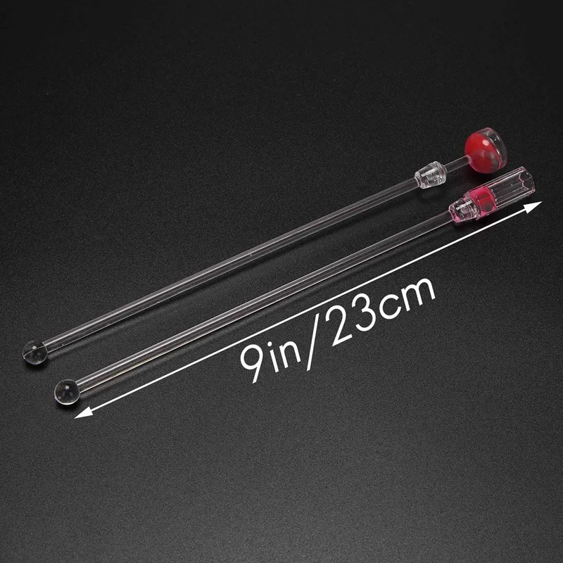 Cocktail 10 Stuks Cocktail Stirrer Drink Mengstaaf Set Acryl Cocktail Mixer Blender Bar Benodigdheden Roerstaafje