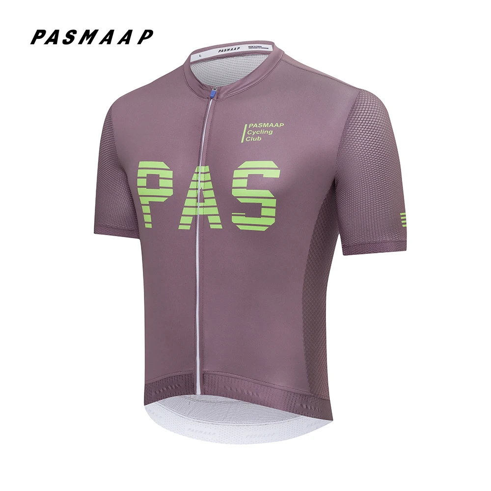 PASMAAP-Midsummer Cycling Jersey for Men, MTB Road Bicycle Shirt, Pro Team, Short Sleeve Bike Clothes, High Quality