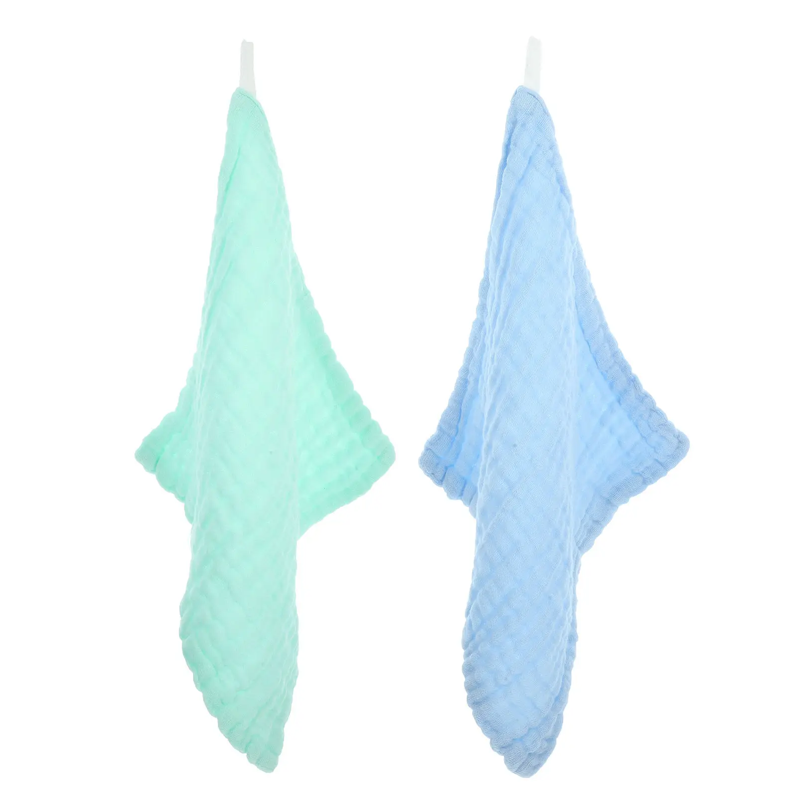 

2Pcs Burp Cloth Soft Cotton Absorbent Washcloth Baby Burp Cloths for Delicate Skin Baby Cotton Burping Cloths Toddler Washcloth