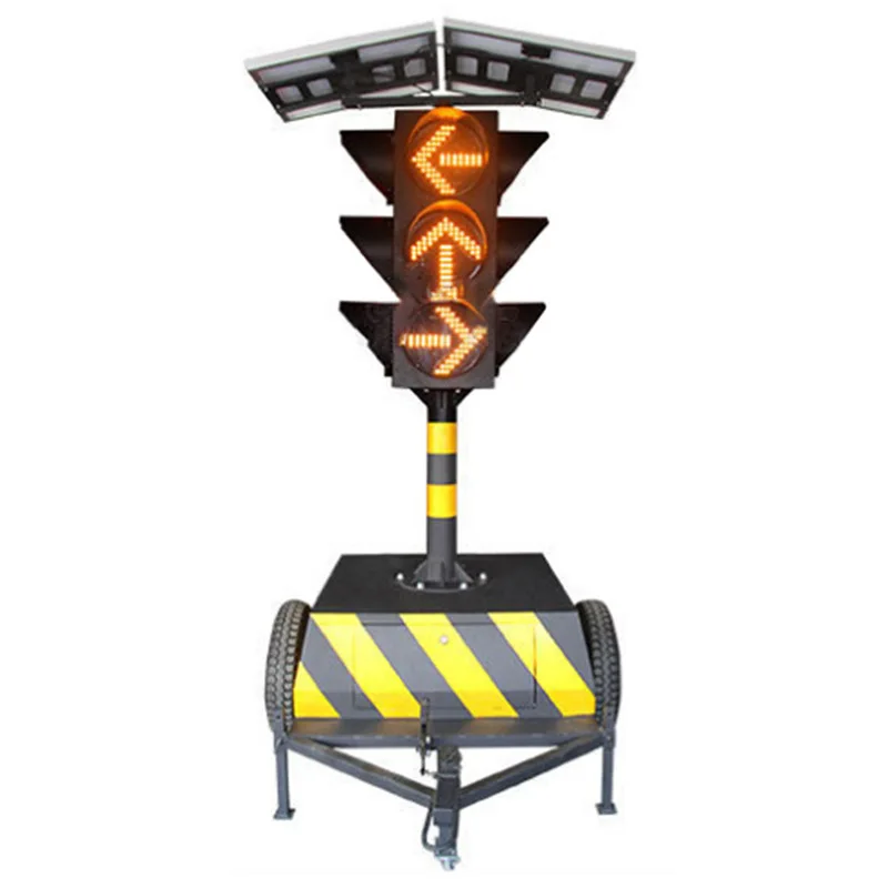 Traction signal light arrow light solar traffic light led