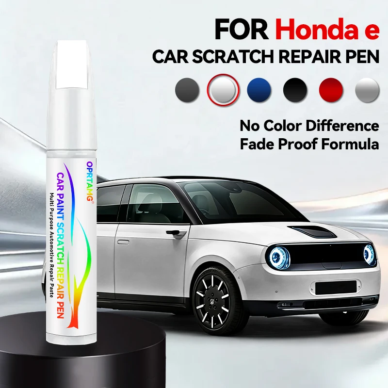 

Ручка-корректор для ремонта лакокрасочного покрытия Honda E, средство для удаления царапин, аксессуары для самостоятельного ремонта авто, черный, белый, серый цвета