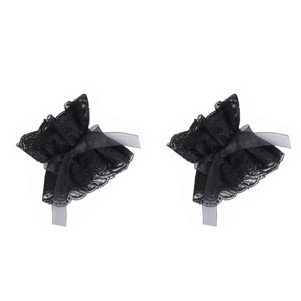 

Винтажный викторианский кружевной воротник-жабо, съемный однотонный искусственный воротник, воротник-ральф, аксессуар для сценического костюма