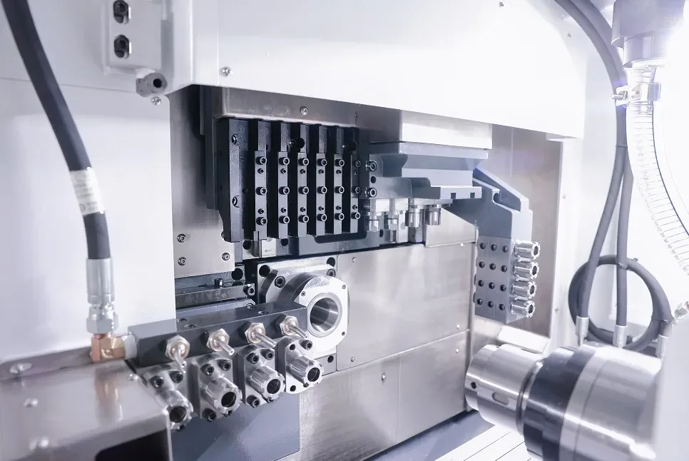 Twin Spindle RC205   Turning Lathe Cnc Lathe Machine 5 Axis  Type Cnc Lathe