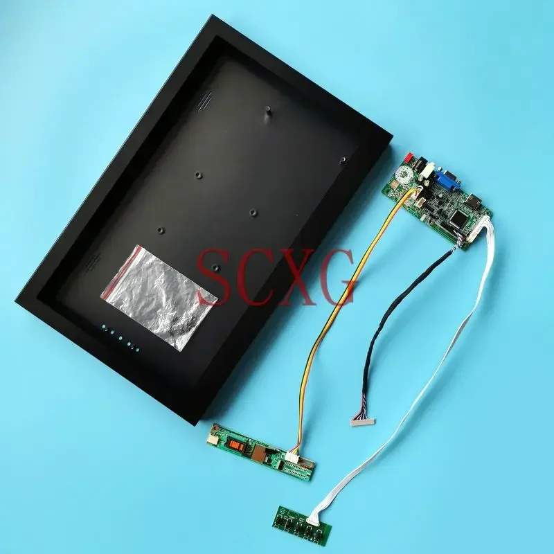 

Подходит для LP150X04 LP150X1 LQ150X1LH63 N150X1 QD15XL02 LP150X2 1CCFL LVDS-20Pin Panel Kit 1024*768 58C Плата контроллера + металлический корпус 15 дюймов