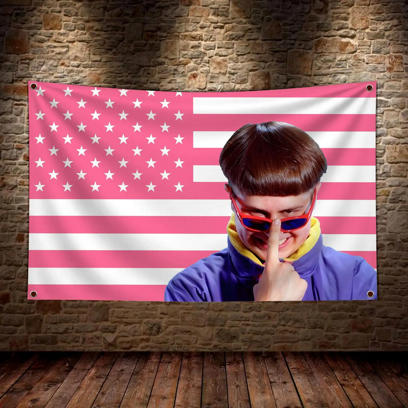 Singer O-Oliver Tree Flags Decorative Tapestry Wall Banner Hanging for Bedroom Dorm Room Living Room Home Decor Art Gift