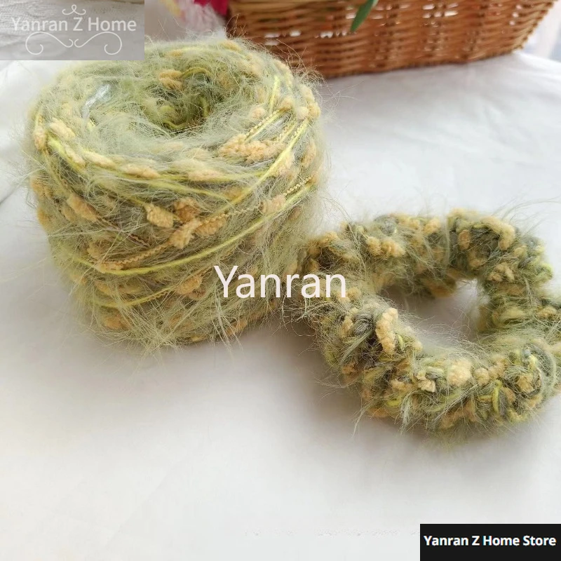 Soft Glutinous Crochet Yarn Wool Pink Color Tone Plush Plush Handmade DIY Crochet Handbag Ledger Yarn 50g Knitting Chunky Yarn