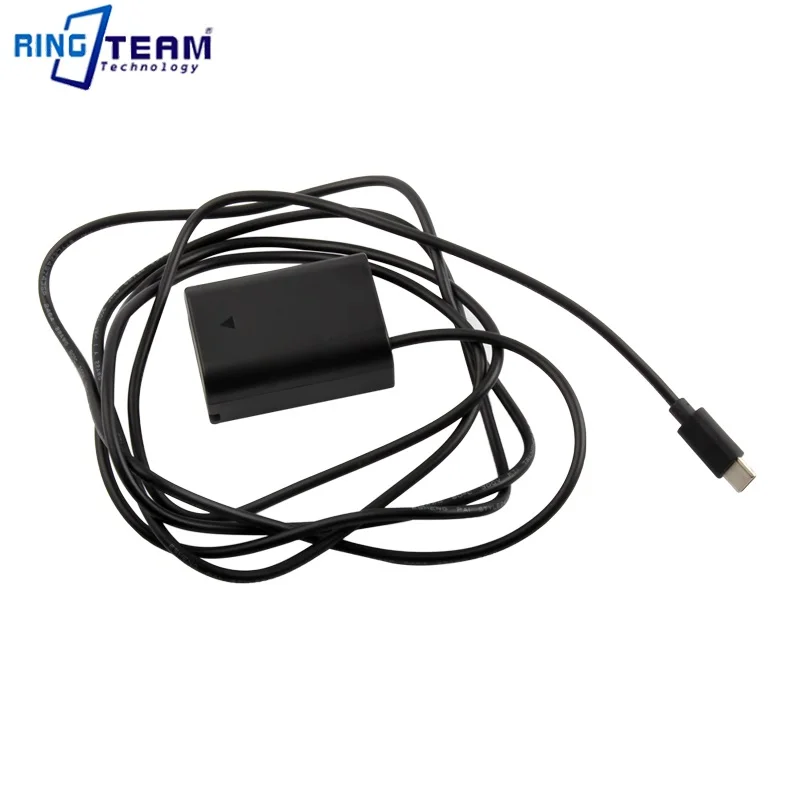 Type-C USB-C Type C BLX-1 BLX 1 DC Coupler BLX1 Dummy Battery Straight Cable for Olympus OM1 OM-1 Micro SLR Camera