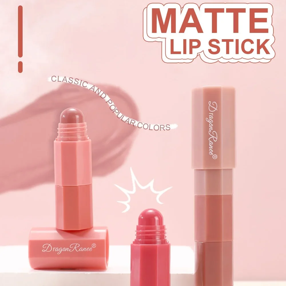 Dragon Ranee Mini Lipstick Set 4 Kleuren In 1 Matte Fluwelen Lipsticks Krijt Pen Kit Lipliner Waterdichte Langdurige Lip Make-up