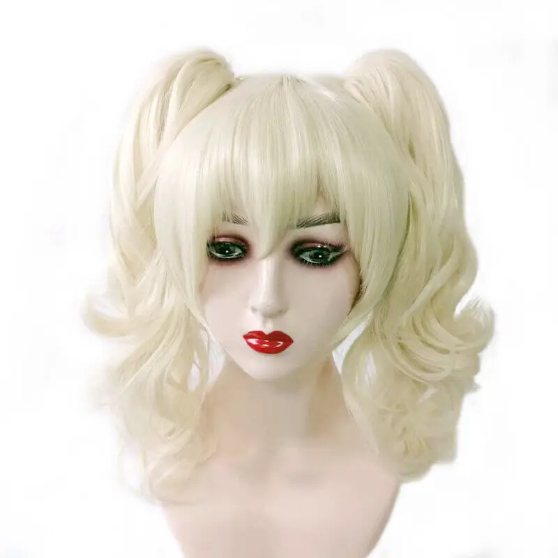 

Ladies Wig Braids Long Curly Light Blonde Synthetic Wigs