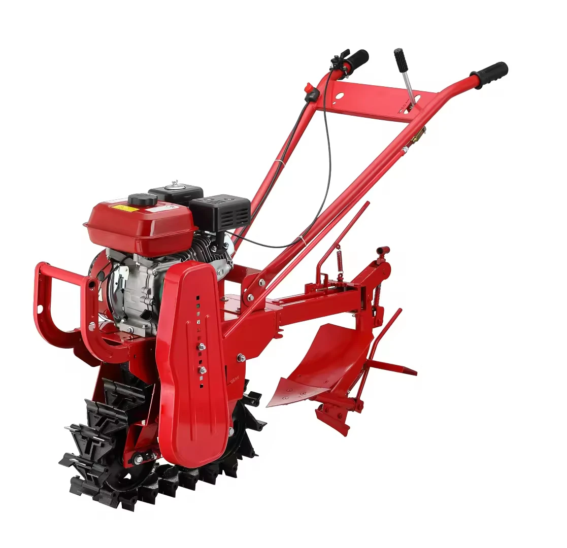 Micro-cultivator Crawler Rotary Cultivator Small diesel Tractor Ditching Seeding Multi-functional Agricultural Plow Cultivator