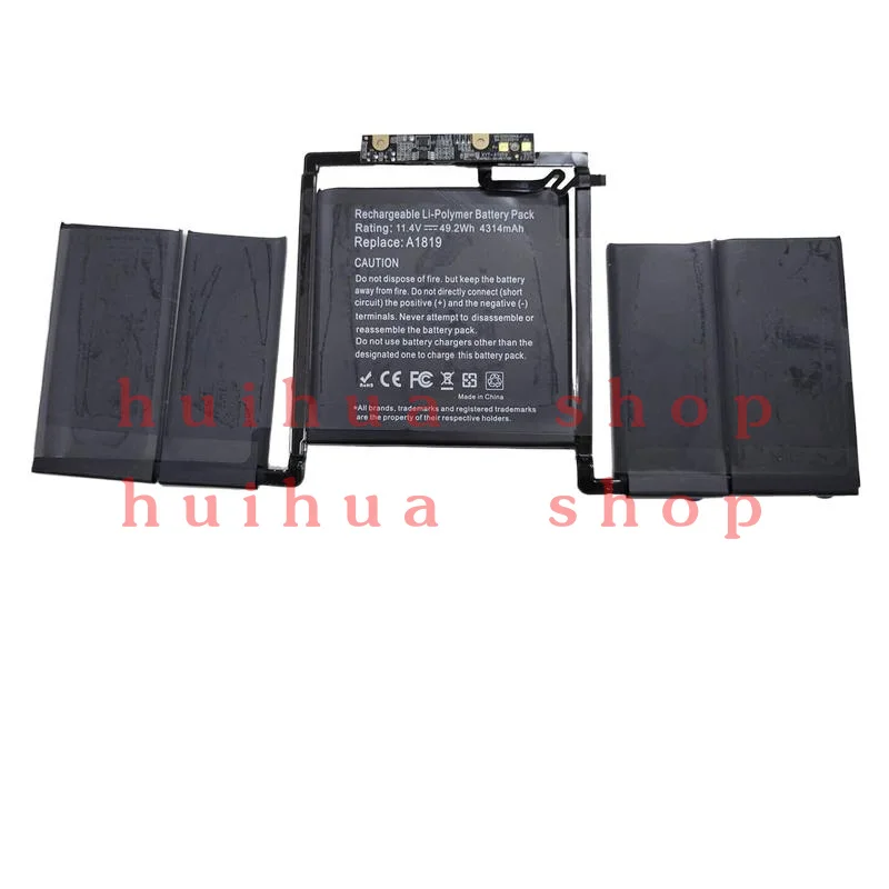

A1819 A1706 Battery For Macbook Pro 13" A1706 Later 2016 mid 2017 EMC 3071 3163