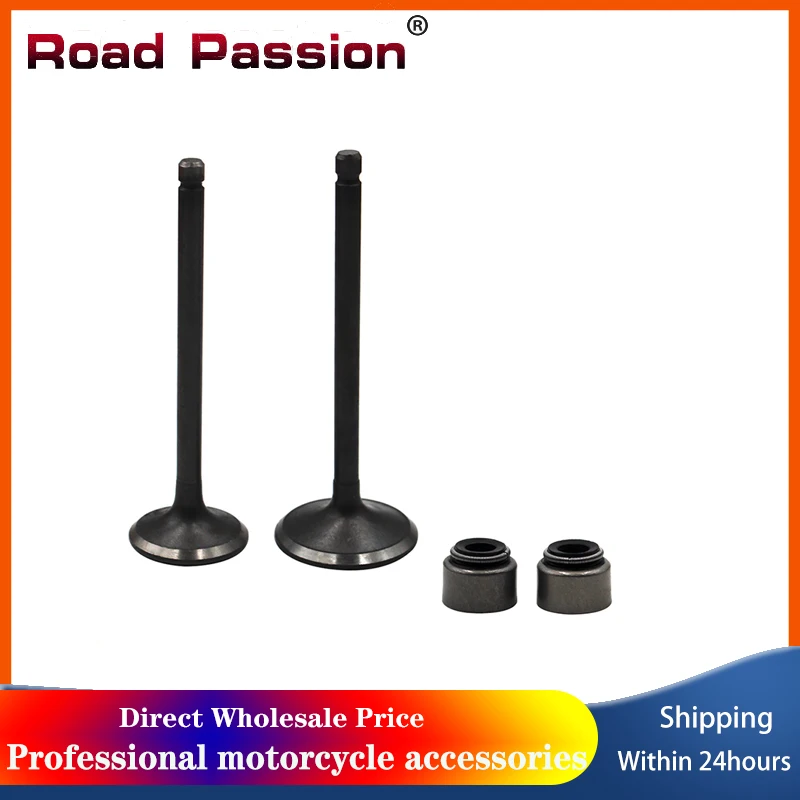 Kit de vástago de válvula de escape de admisión de motocicleta Road Passion para YAMAHA YFM225 Moto-4 225 YTM200 Tri-Moto 200 YFM25R Raptor 250 PRO-4