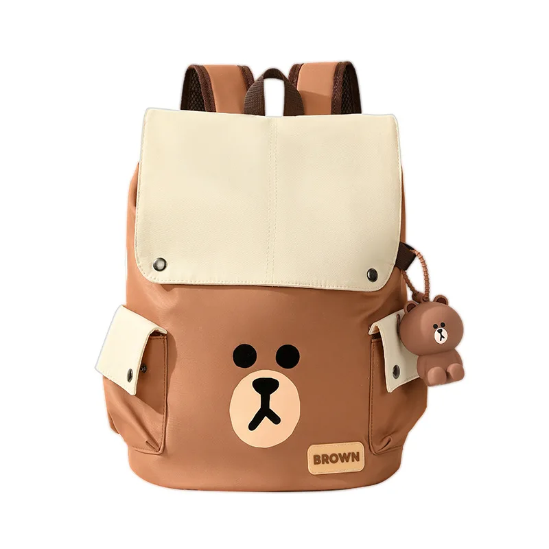 Backpack Student Schoolbag Women's Ins Style Travel Leisure Canvas Large Capacity Backpack