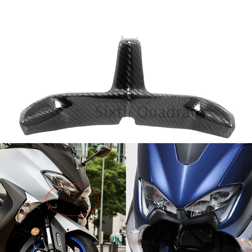 Motorcycle Front Fairing Carbon Fiber Aerodynamic Winglets For Yamaha TMAX 530/ 560 2017-UP Lower Protection Guard Cover Parts