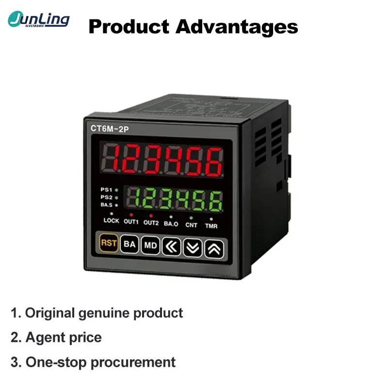 CT6M-2P Motion Control Sensor Multifunctional Timed Counting Controller CT6M-2P