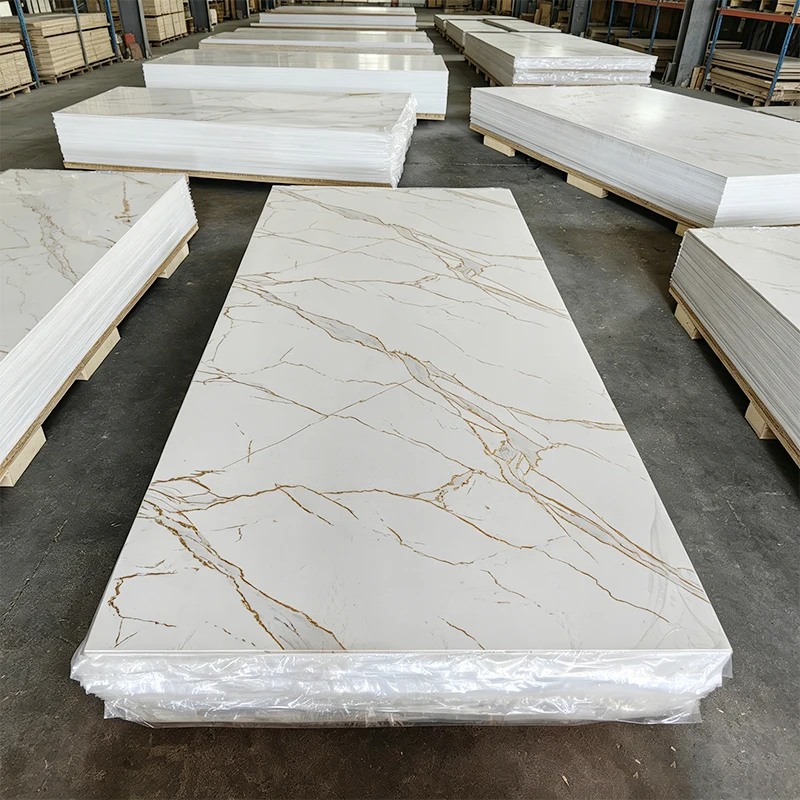2026 Modern UV Marble Sheet Waterproof UV Panel Easy to Install and Clean Custom-made 3D UVpromote sales