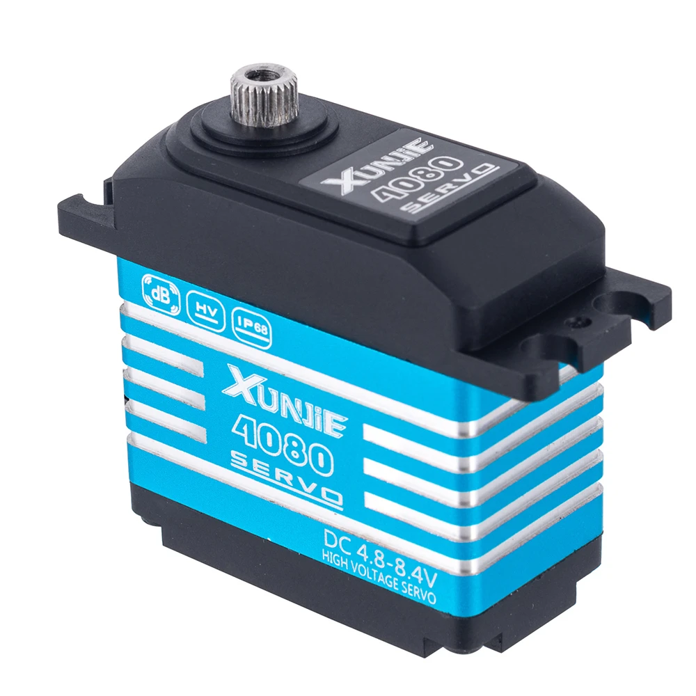 Ip68 Waterproof Rc Servo 40kg All Steel Gear Digital Servos Motor For Rc Accessories 1/8 1/10 Remote Control Cars Robot Boat