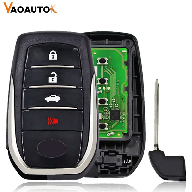 Remote Car Key Xhorse VVDI XM38 XSTO01EN Proximity 8A 4D 4A Chip For Toyota Lexus Updated Version 312 314 315 434 MHZ Key Shell