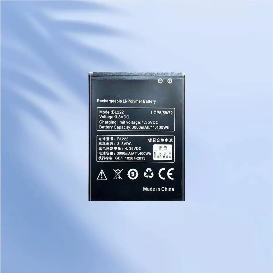 

BL222 Replacement Battery For Lenovo S668T S660 Mobile Phone