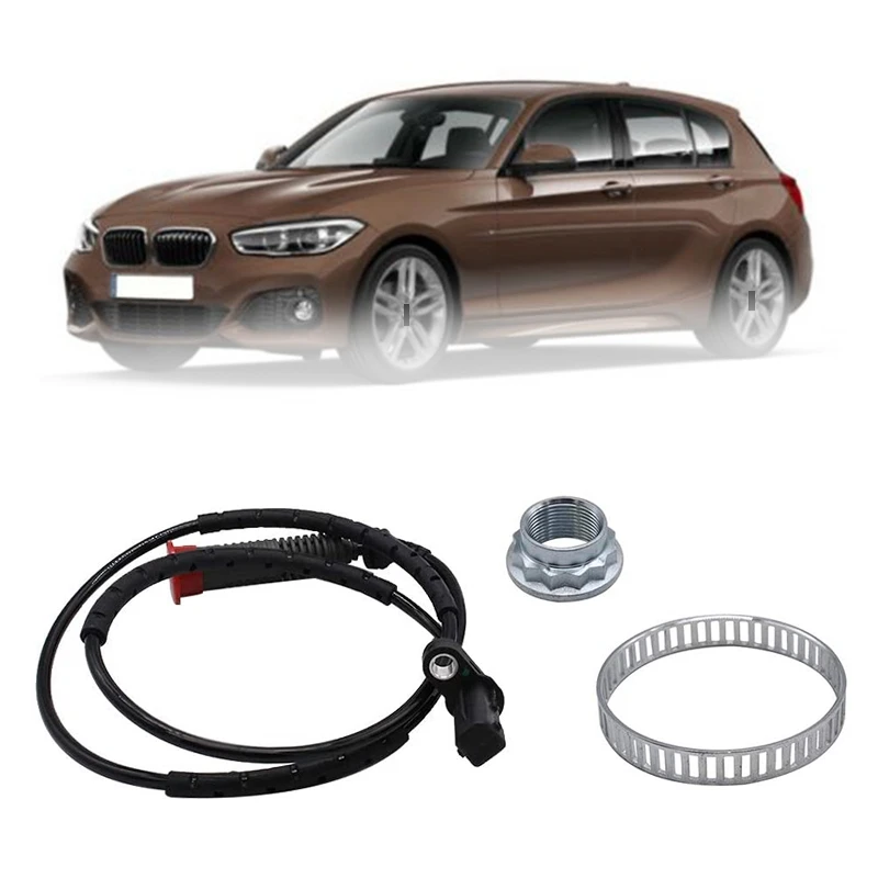 ABS Reluctor Ring & ABS Sensor Kit For BMW 1 Series (E81 E82 E87 E88) 2003-2014 Rear Car Accessories