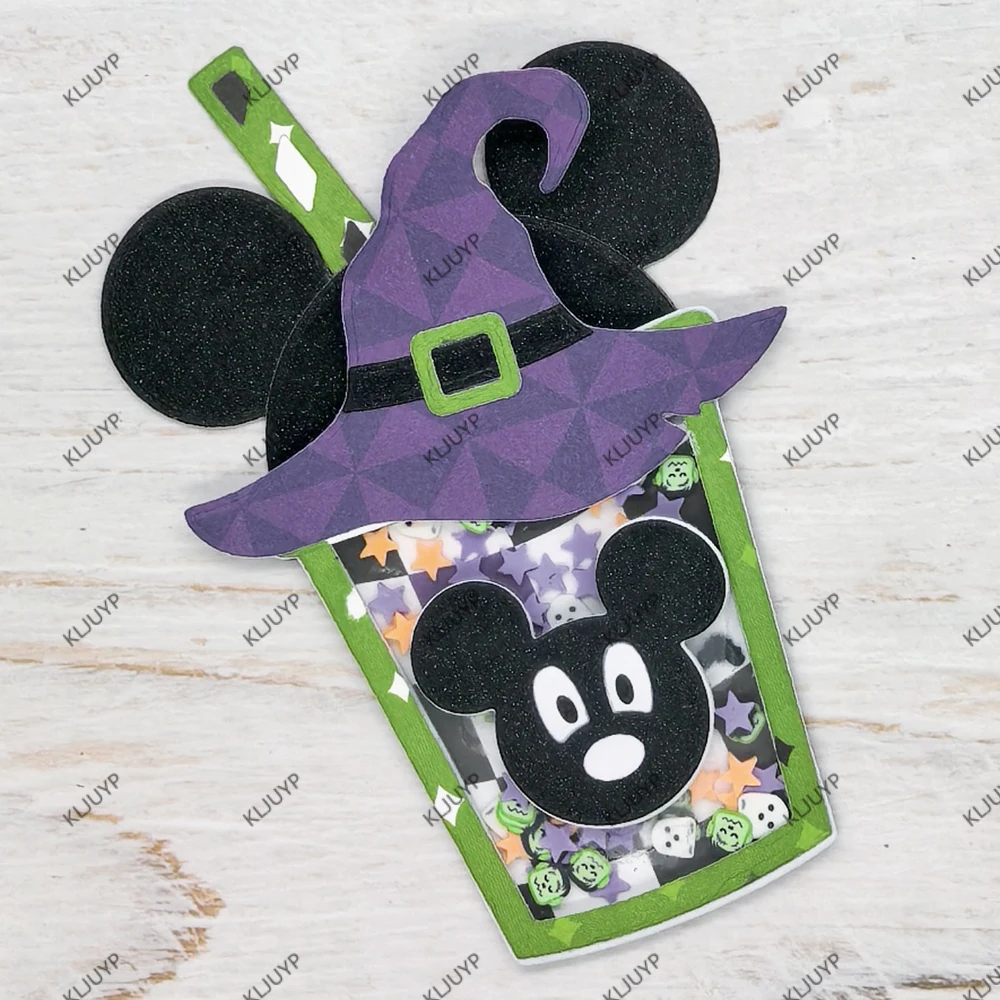 KLJUYP SBW Getränke-Metall-Stanzschablonen für DIY Scrapbooking/Album, dekorative Prägung, DIY-Papierkarten – Detail 4