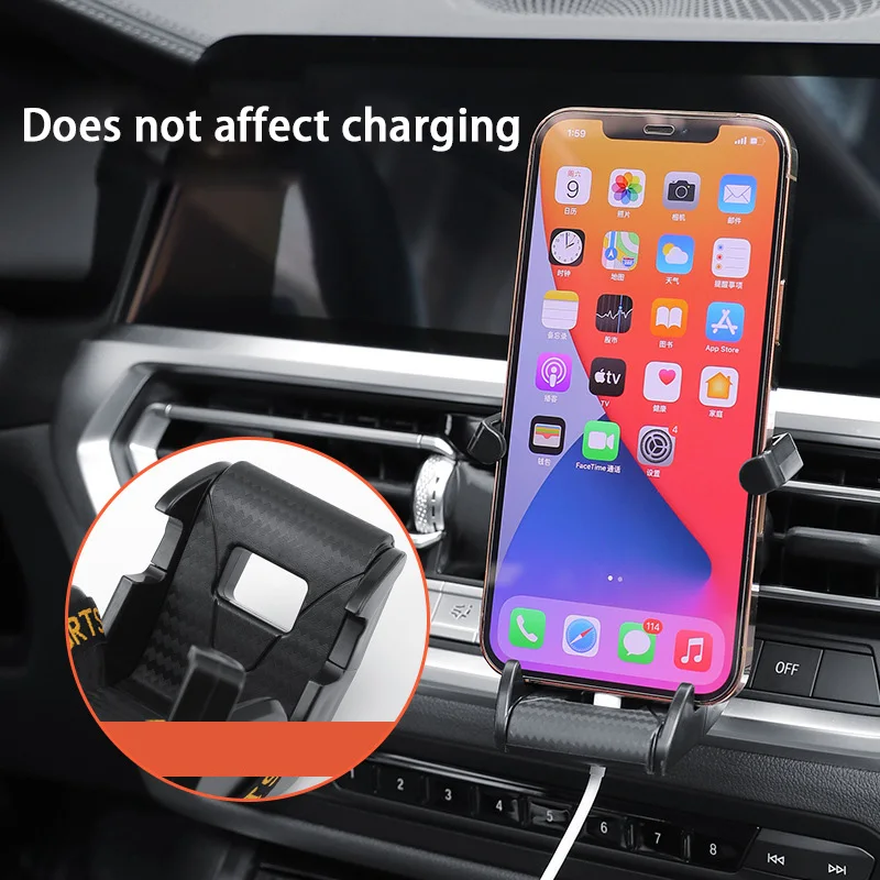 Universal Seat Style Mobile Phone Holder Car AirVent Clip Mount Holder Car Racing Outlet SeatHolder Air Design Navigation