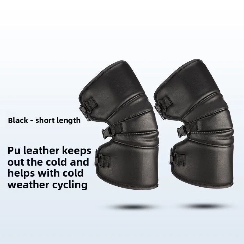 가열식 오토바이 무릎 패드 - 남성과 여성을 위한 견고한 보호 기능을 갖춘 방풍 PU 쉘