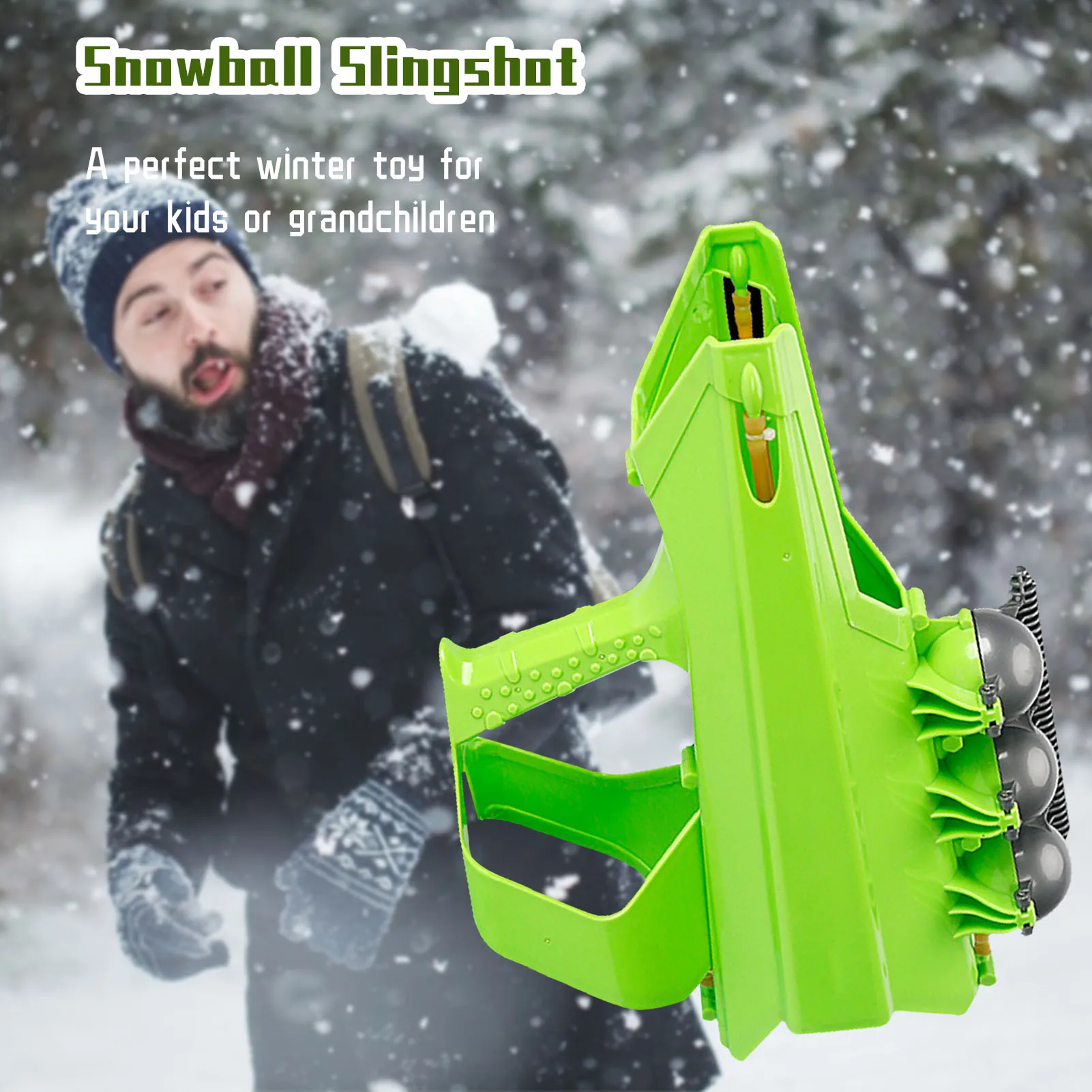 

Launcher FightFighting Toy Winter Maker Launcher G un Toy Tool Children Toy