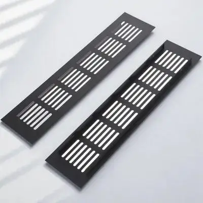 2Pcs Corrosion Resistant Furniture Breathable Mesh Vent Cover for Wardrobe Cabinets Wardrobe Air Vent Furniture Breathable Mesh