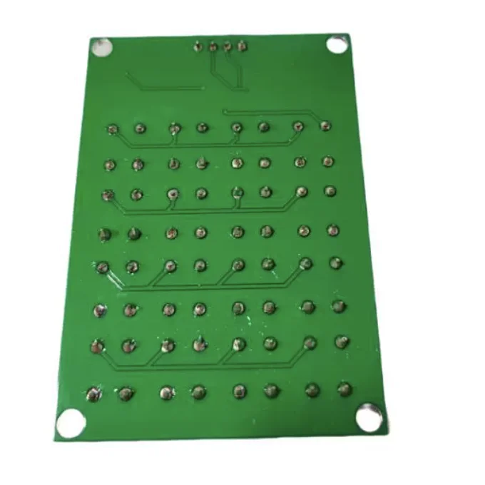 Serial port matrix keyboard 16-key 4*4 direct-insert keys control keyboard three-wire interface
