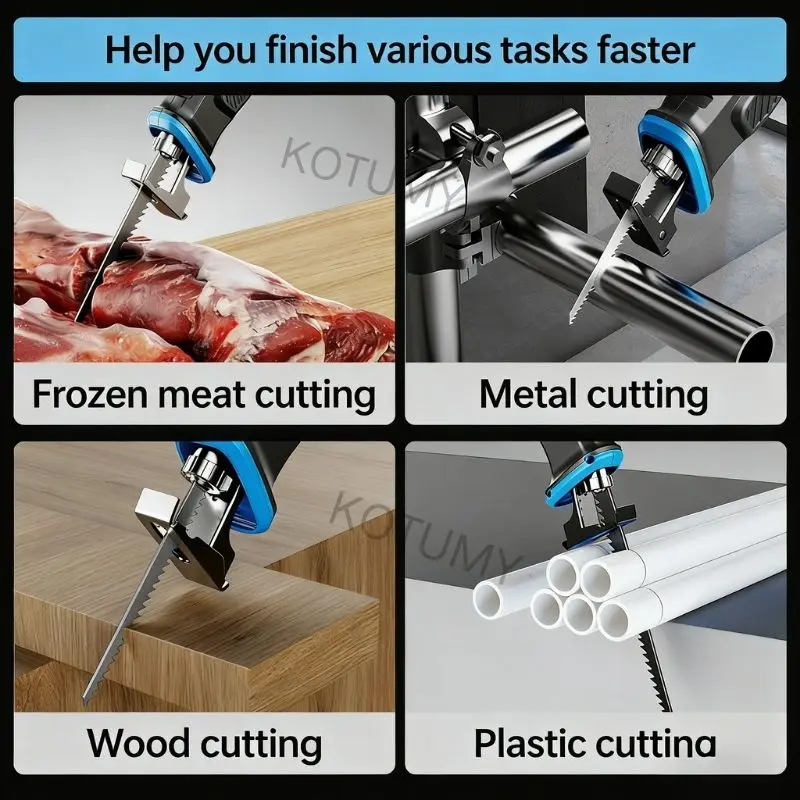 

Многофункциональная бытовая мини-сабельная пила 220В, ручная, для резки металла и изгибов