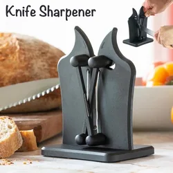 Kitchen Knife Sharpener Tools Easy And Safe Stainless Steel Knife Sharpener Kitchen Chef's Knife Damascus Knife Kitchen Tools