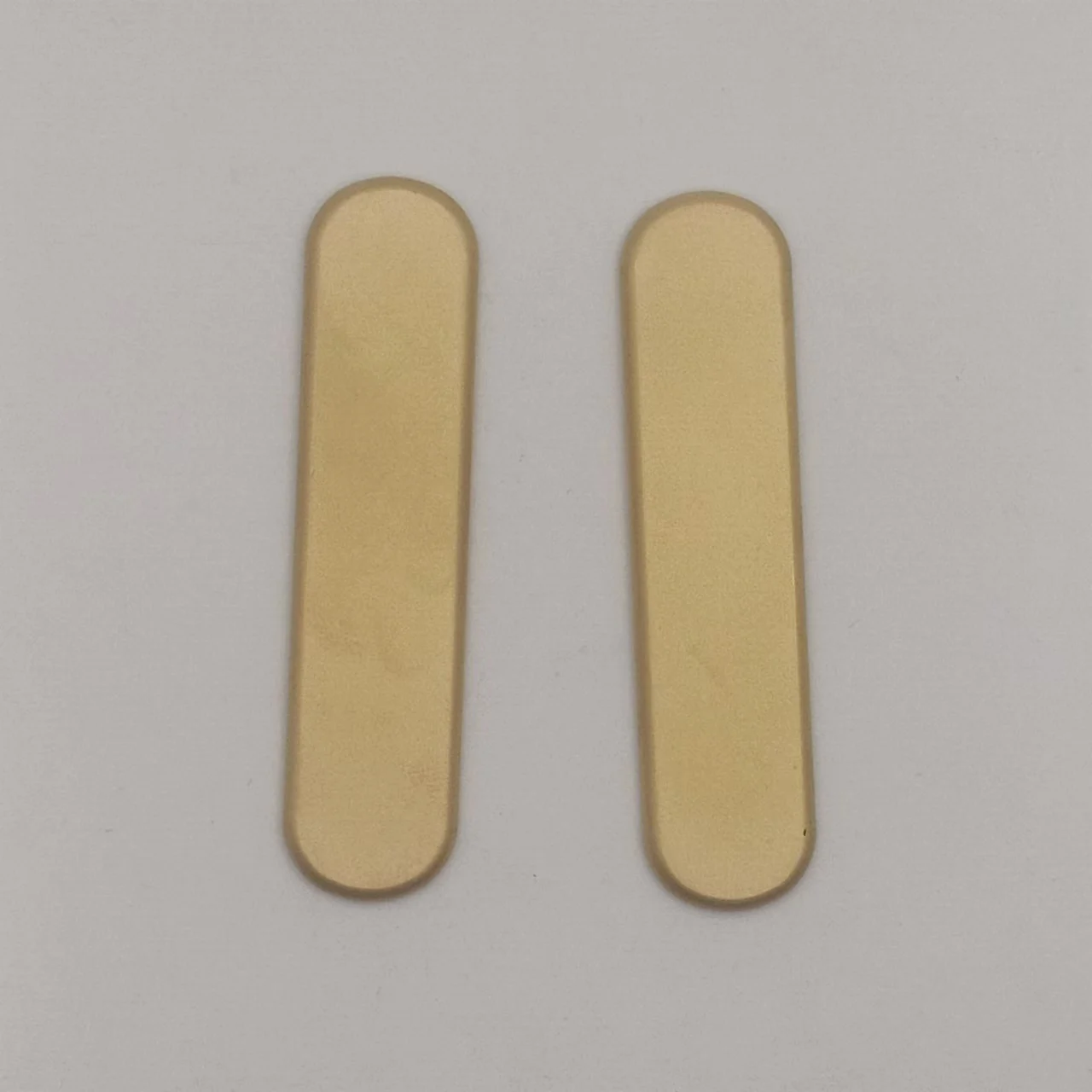 1 Pair Brass Knife Handle Patches for 58MM Victorinox Swiss Army Knives Excluding knives