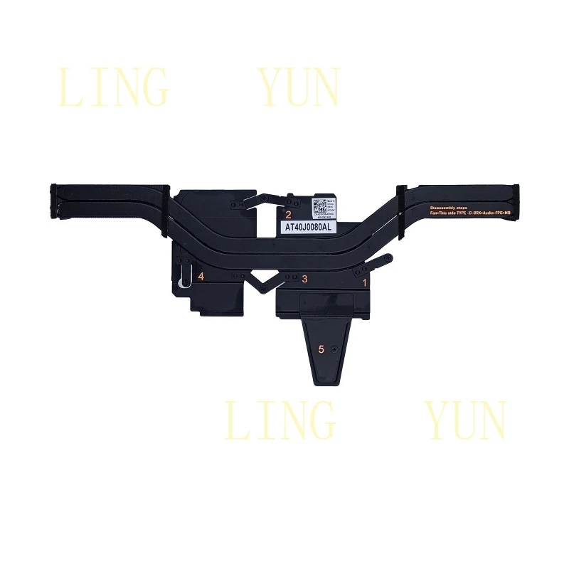 

Новый радиатор охлаждения процессора/графического процессора для ноутбука Dell Precision 5470 M5470, 027HD6 27HD6