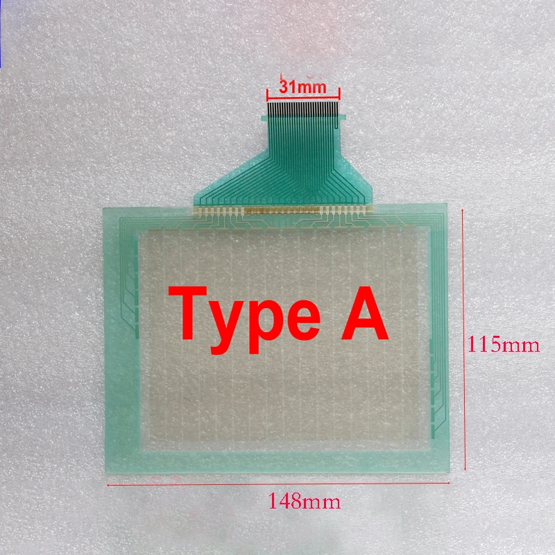 Touchpad dla NT31-ST121 NT31-ST121-V1 NT31-ST121-V2 NT31-ST121-EV2 rezystancyjny ekran dotykowy szklany Panel