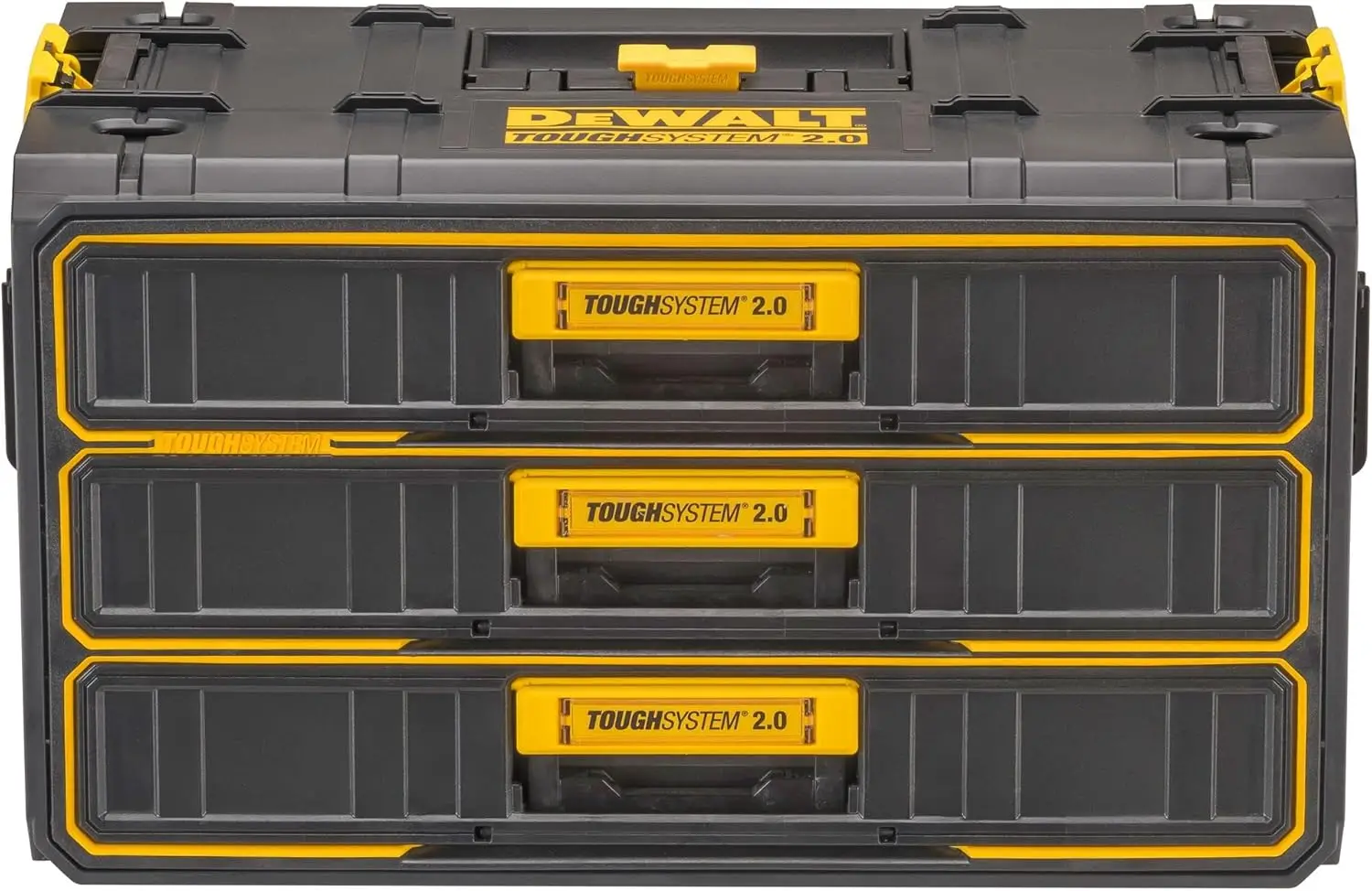 DEWALT TOUGHSYSTEM 2.0 Organizador de ferramentas e armazenamento com 3 gavetas (DWST08330)