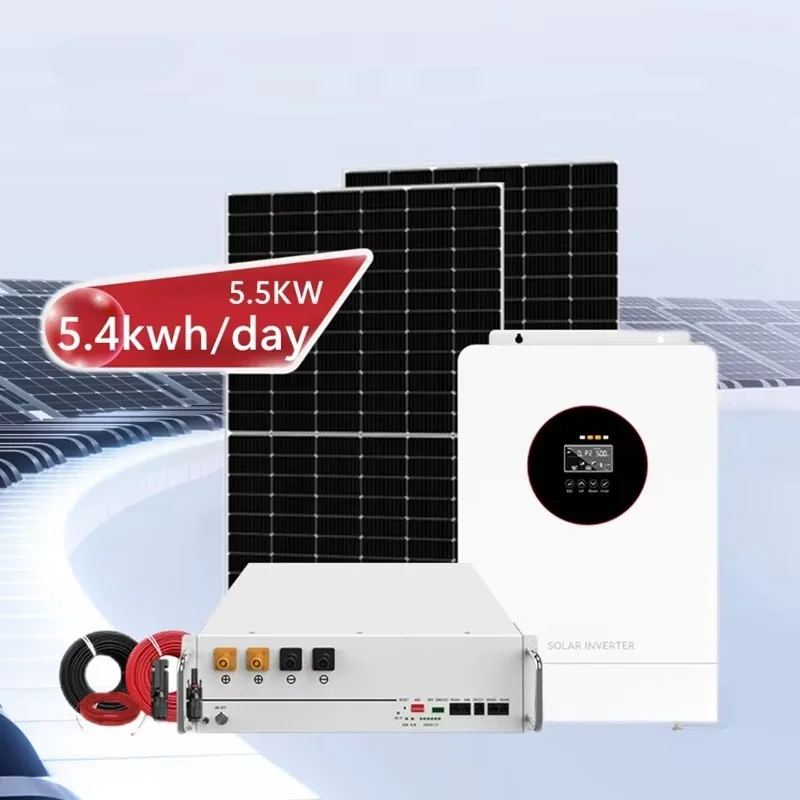 Residential Energy Storage Project Solution LiFePO4 Battery System with Solar Inverter and Smart Monitoring
